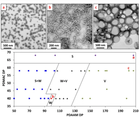 Table 1. Summary of Conversion and Molecular Weight Data Obtained for PDMAC Macro-CTAs Prepared via RAFT SolutionPolymerization of DMAC at 30% w/w in Dioxane at 70 °C