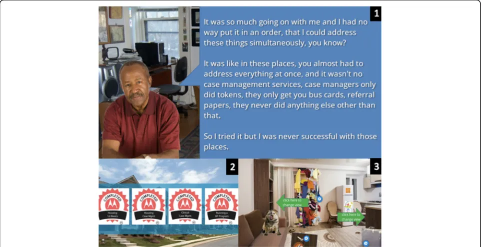 Figure 1 includes screenshots from the training demon-