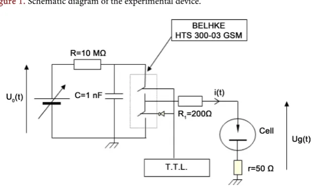 Figure 1. Schematic diagram of the experimental device. 