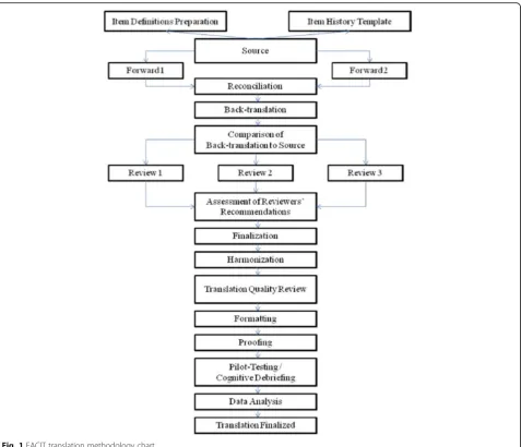Fig. 1 FACIT translation methodology chart