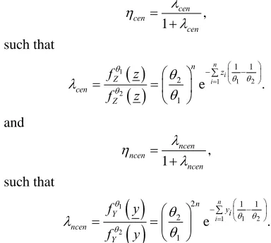 Table 1. Computed values for γ. 