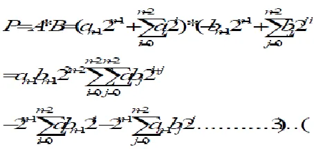 Figure 1: Schematic Circuit Diagram of a 5-by-5 Baugh- Wooley Array Multiplier 
