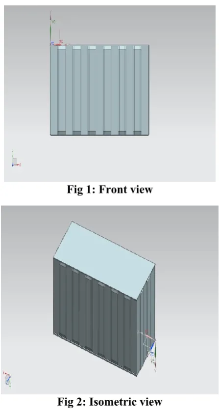 Fig 1: Front view 