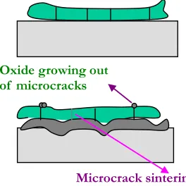 Figure 3. Isochronal HT in air—effect of temp (schematic). 