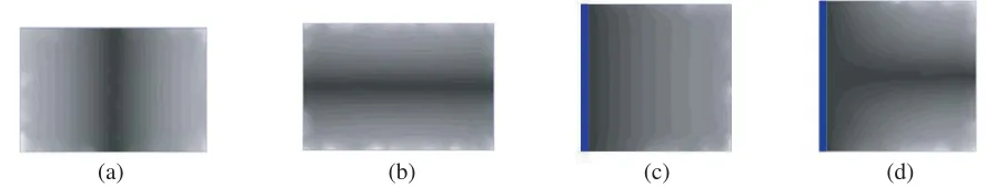 Figure 1. Structures of resonators, (a) traditional rectangular patch resonators, (b) shorted rectangularpatch resonators.