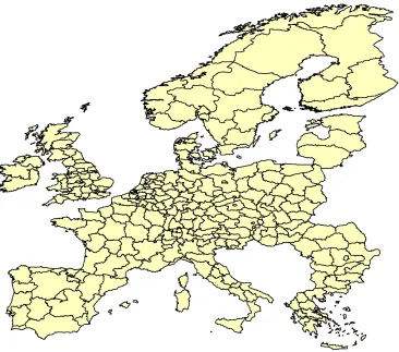 Figure 1 Regions in the sample
