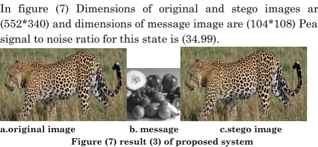 Figure (5) result (1) of proposed system 