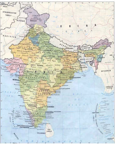 Fig. 1 Political map of India