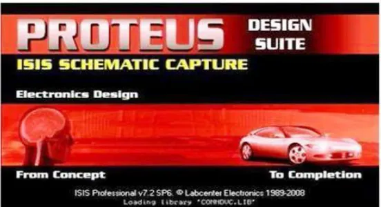 Figure 2.4: Proteus software 