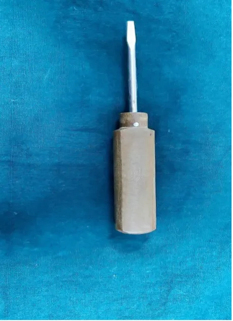 Fig 12 SURGICAL SCREW DRIVERS. 
