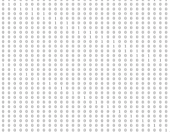 Figure 4.2: The matrix S for WG(29, 11).