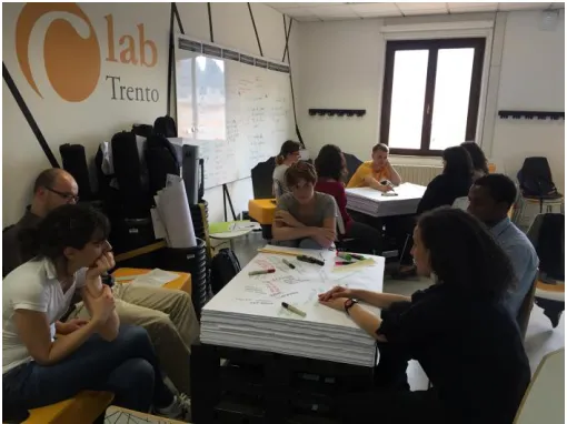 Figure 3.2. Picture taken during the workshop 
