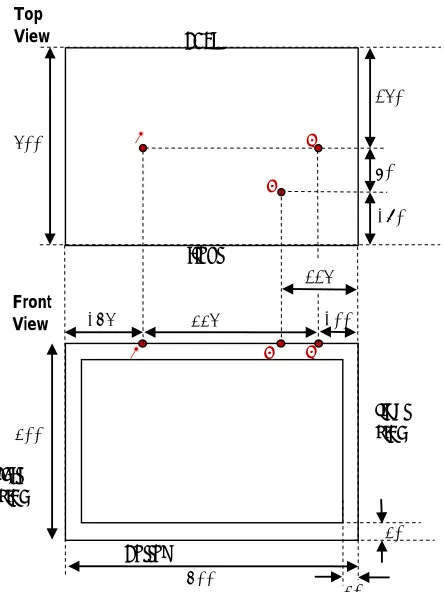 Fig. 2.  Photograph of the physical test-object enclosure.  