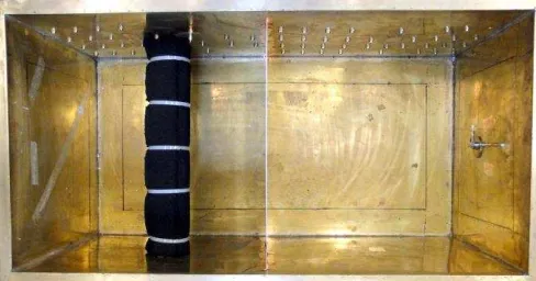Fig. 10.  Photograph, looking into the physical cavity (along the ���with respect to Fig