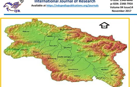 Fig 2.Jehlum Basin with its Catchment source: - JKENVIS 