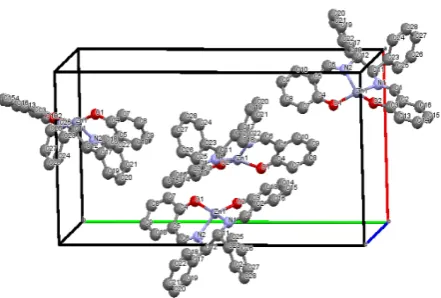 Figure 6. Crystal structure of 2c showing selected atom labe-ling scheme. Hydrogen atoms are omitted for clarity