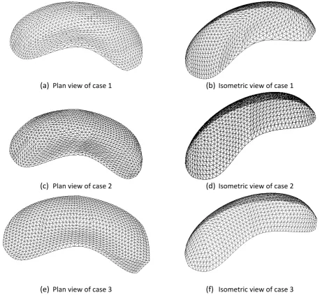Fig. 18. Triangular grid pattern obtained after connecting the adjacent guide lines shown in Fig.17 