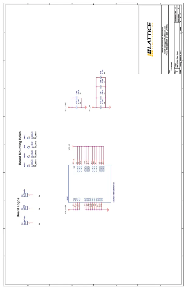 Figure 13. MachXO2 Power 5 544332211 DD CC BB AAVCC_IO