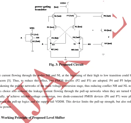 Fig. 3: Proposed Circuit 