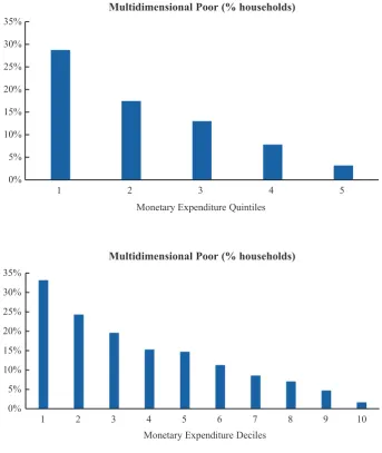 Figure 15: Multidimensional Poverty Status by Monetary Expenditure Ranking