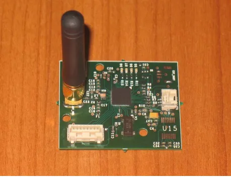 Figure 1. Realized electronic board for smart grid nodes. 