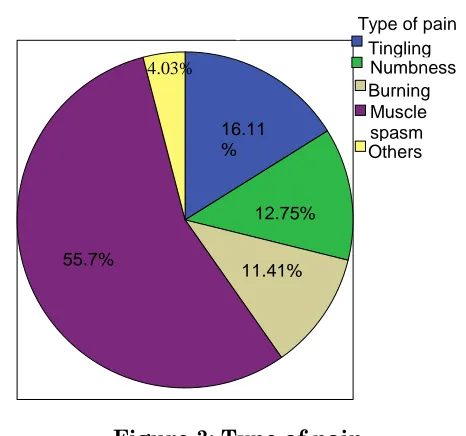 Figure 3: Type of pain 