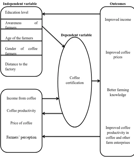 Figure 1.2: Conceptual framework modified from Tina et al., 2009 