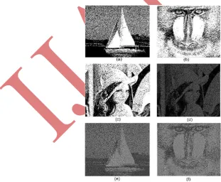 Fig 5 Experimental Results Of SBR Method Applied To EVC: (A) Processed Boat, (B)Processed 