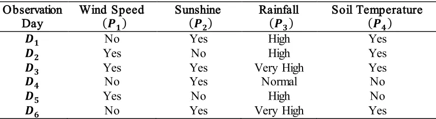 Table 2: Information System 