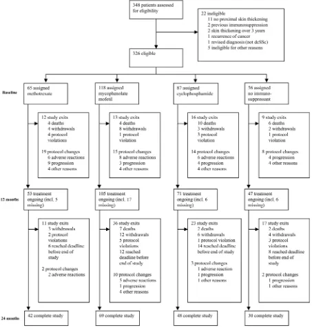 Figure 1Progression of patients through the study.