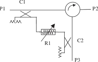 Figure 2. Component level diagram of a single circulator.