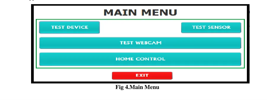 Fig 3.Login Screen  