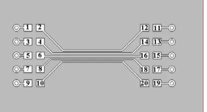 Figure 1. The geometry of the ﬁrst example for SI analysis.