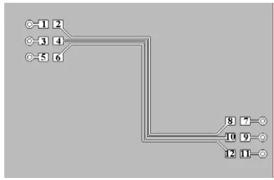 Figure 9. Crosstalk on adjacentlines up to 1 GHz.