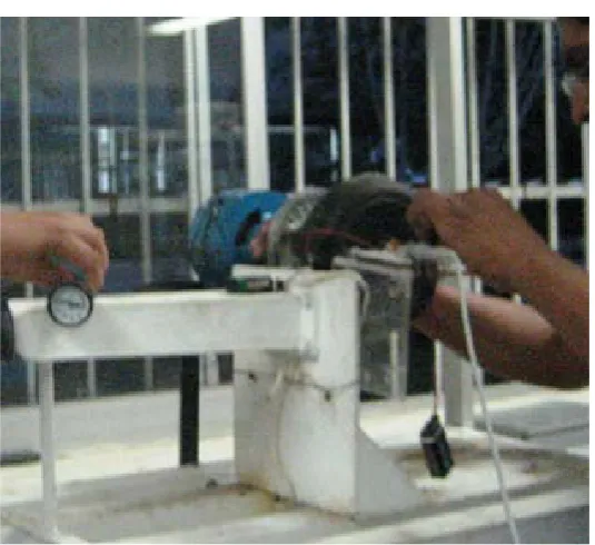Figure 11. Pressure behavior when load is applied. 
