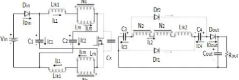 Fig 3.2(e): Operation of converter in Mode 5 