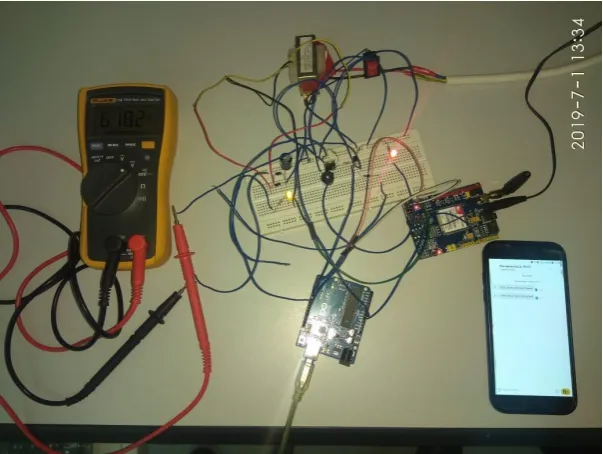 Fig. 5 Hardware circuit before loop open  