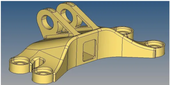 Fig 4.1: Recommended Engine Mounting Bracket 
