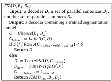 Table 1: Parallel corpus statistics (*Average of four references)