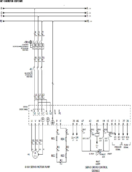 Fig 3.2.1 Motor power supply circuit 