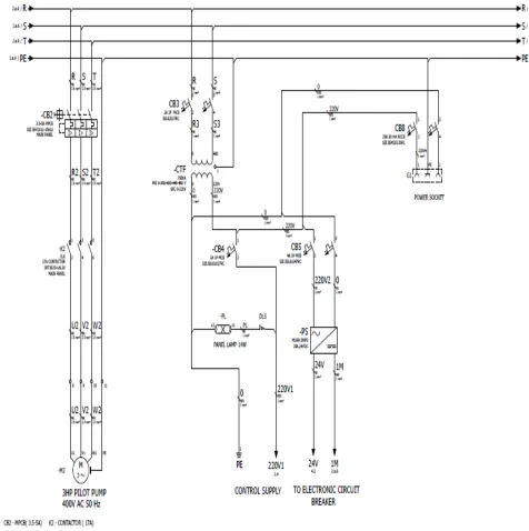 Fig 3.3.1PLC input supply and transformer arrangements 