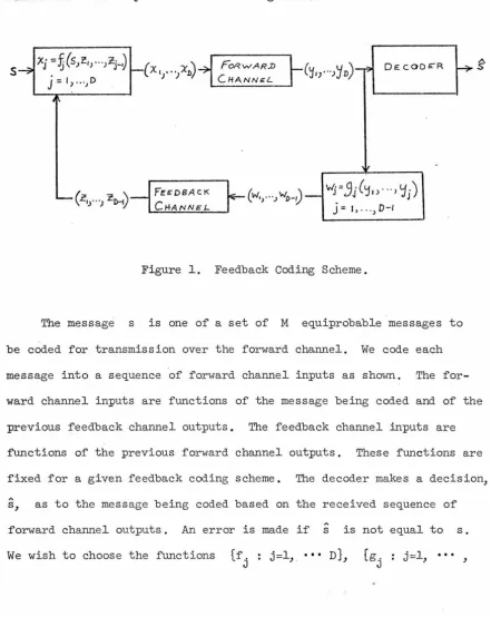 Figure l. Feedback Coding Scheme. 