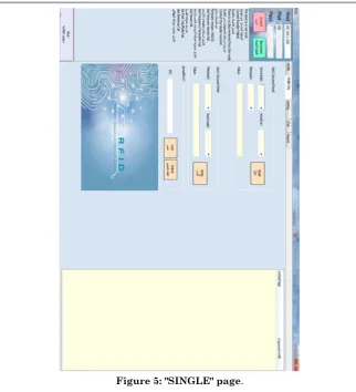 Figure 5: "SINGLE" page. 