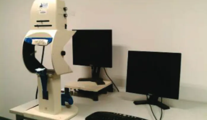 Figure 11 iView X Hi-speed eye movement tracking system  iView X Hi-speed eye movement tracking system  (analysis software: iView X v3.2) from Senso Motoric  Instruments company (Germany) was used, and Dell 15 