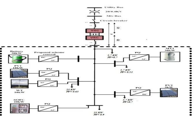 Figure 1.2: Micro Grid connected PV system (Source MNRE 2011)  