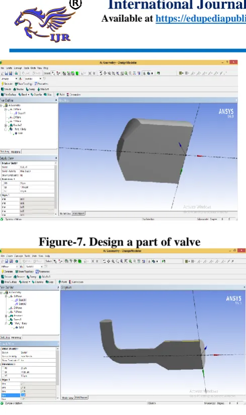 Figure.9: Design elbow duct solid part 