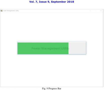 Fig. 9 Progress Bar  