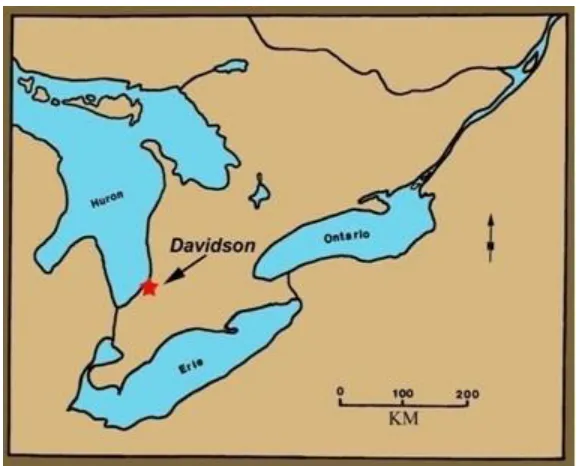 Figure 4-2: Genesee Points on Onondaga from Davidson 