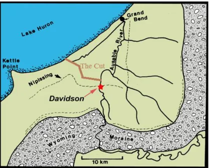 Figure 4-6: The Davidson Site Local Topography 