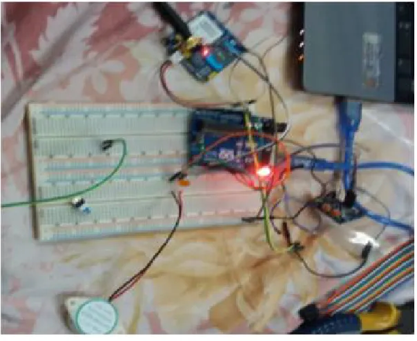 Fig. 10. Final Prototype Circuit Implemented  